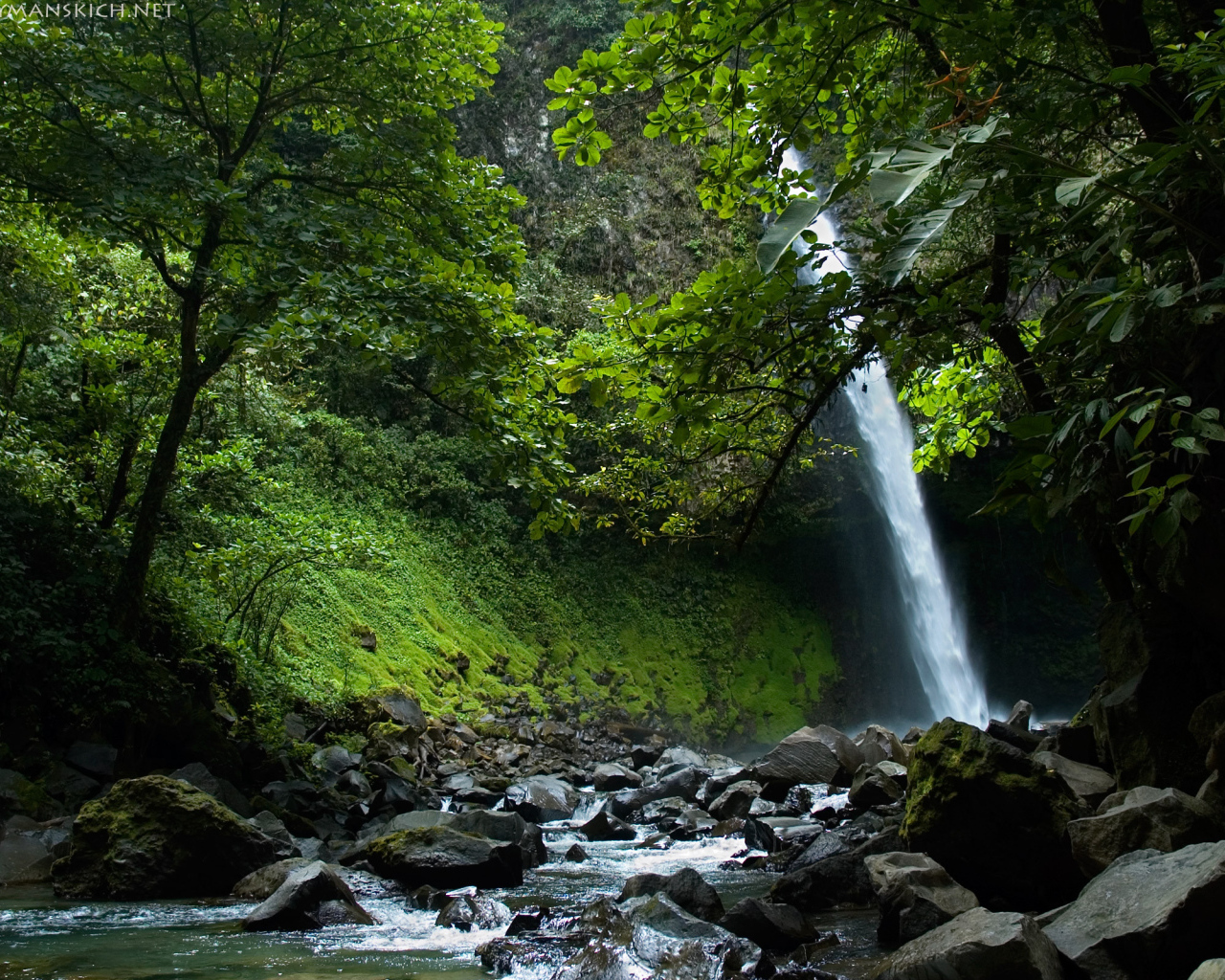 Туристическое место в Коста-Рика
