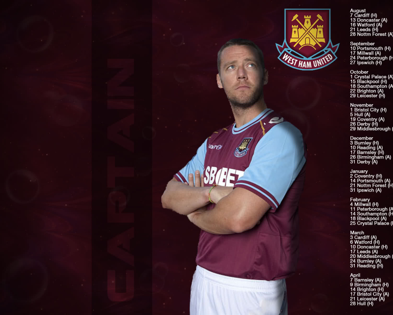 Знаменитый футбольный клуб Вест Хэм Юнайтед