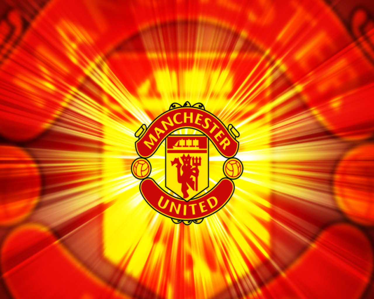 Знаменитый футбольный клуб Англии Манчестер Юнайтед