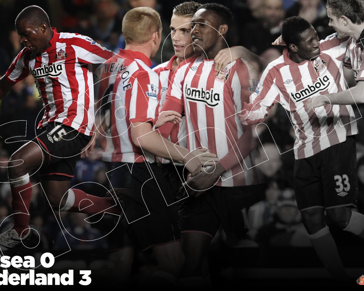 Известная команда Сандерленд