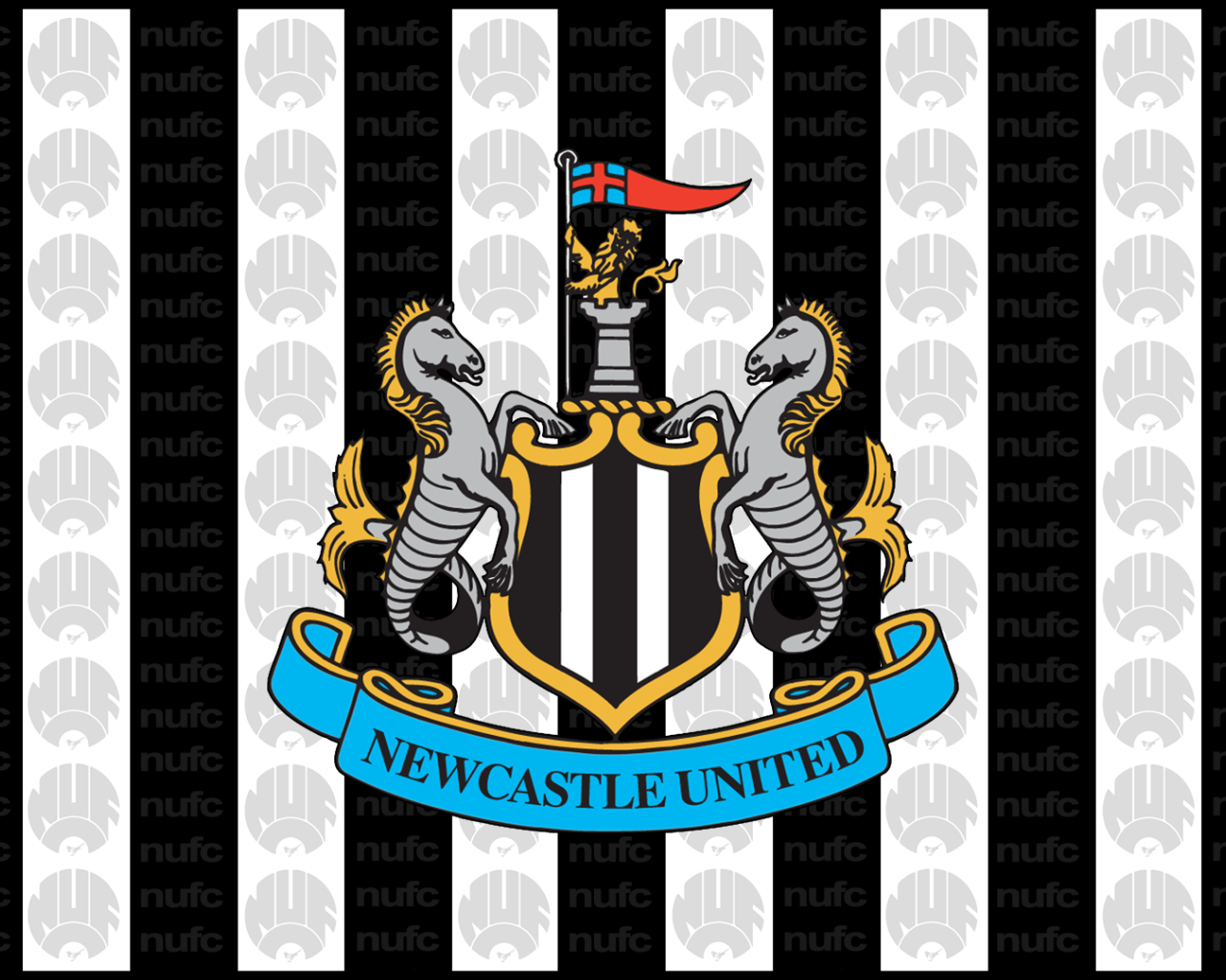 Знаменитая команда Англии Ньюкасл Юнайтед