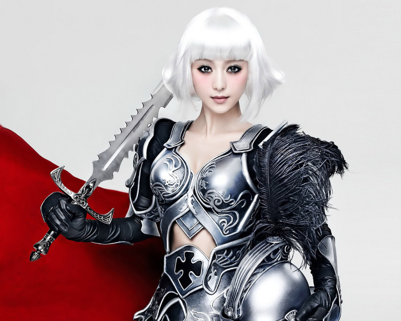 Девушка в доспехах