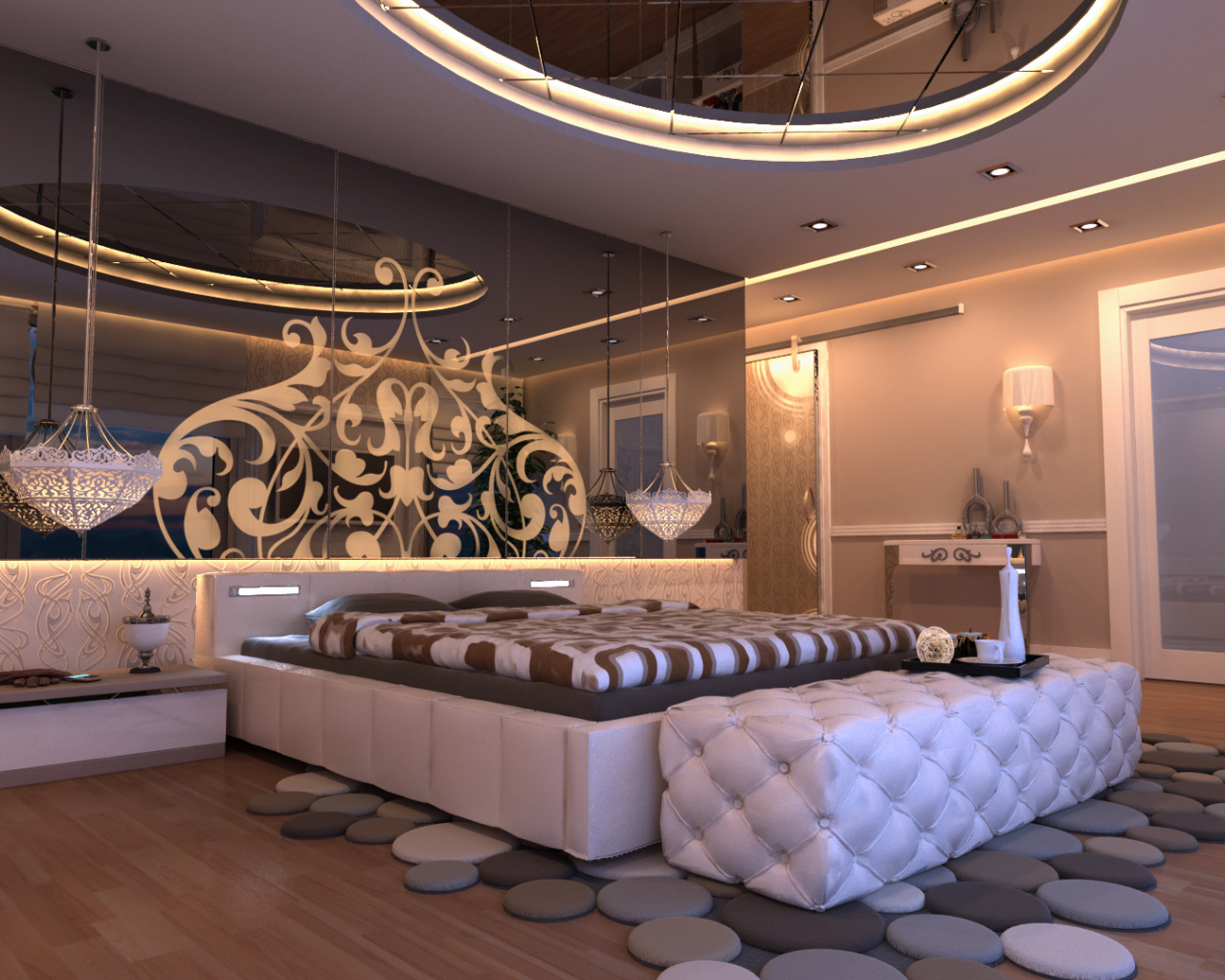 Спальня в стиле Стамбул