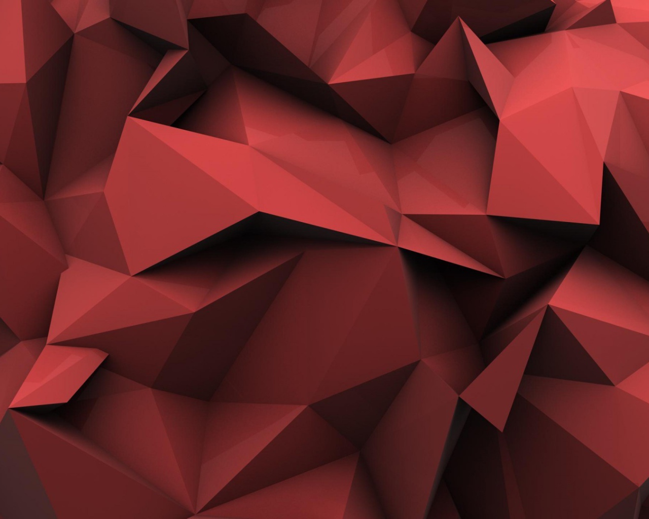 3Д структура красного цвета, абстракция