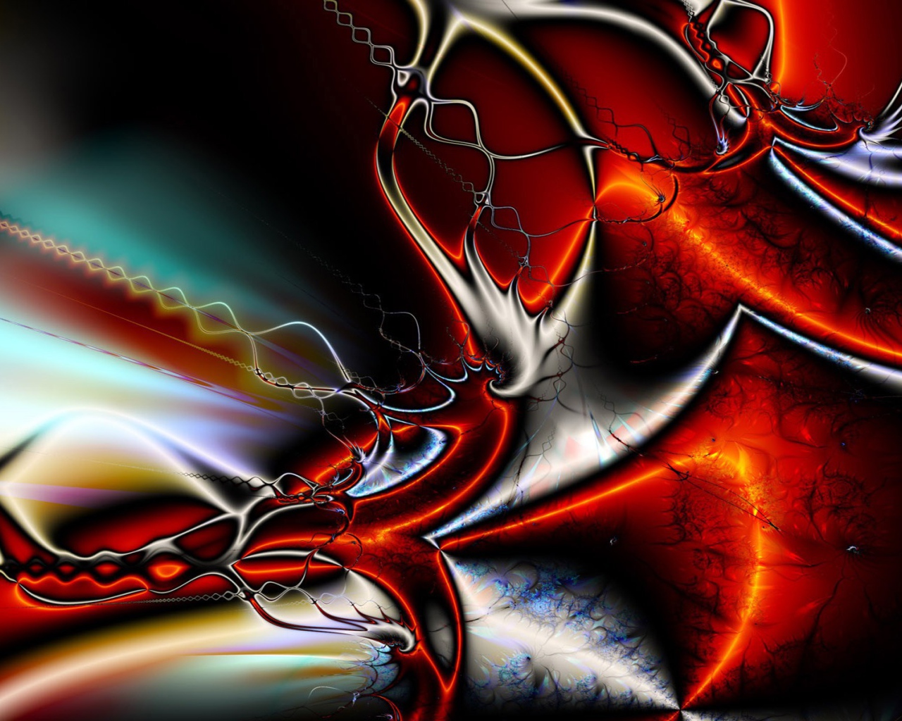 Абстрактная фантазия художника