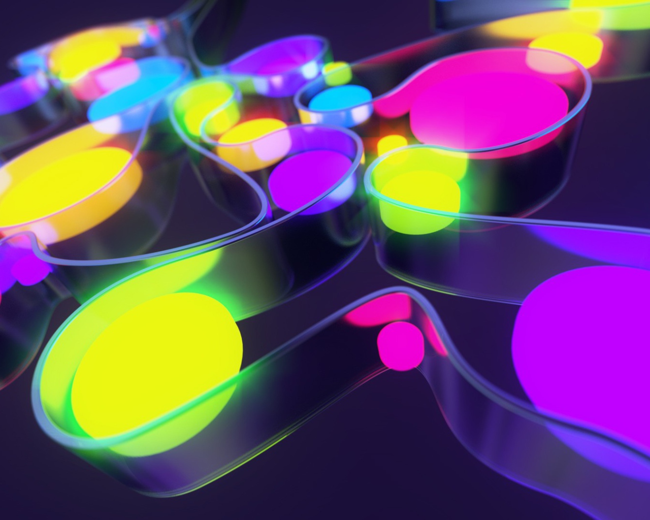 Огни среди стеклянных волн