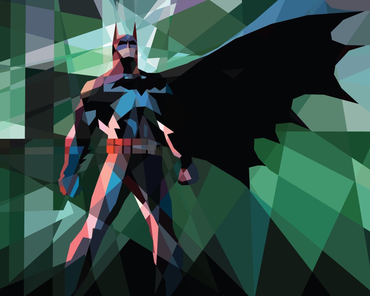 Бетман в 3Д графике