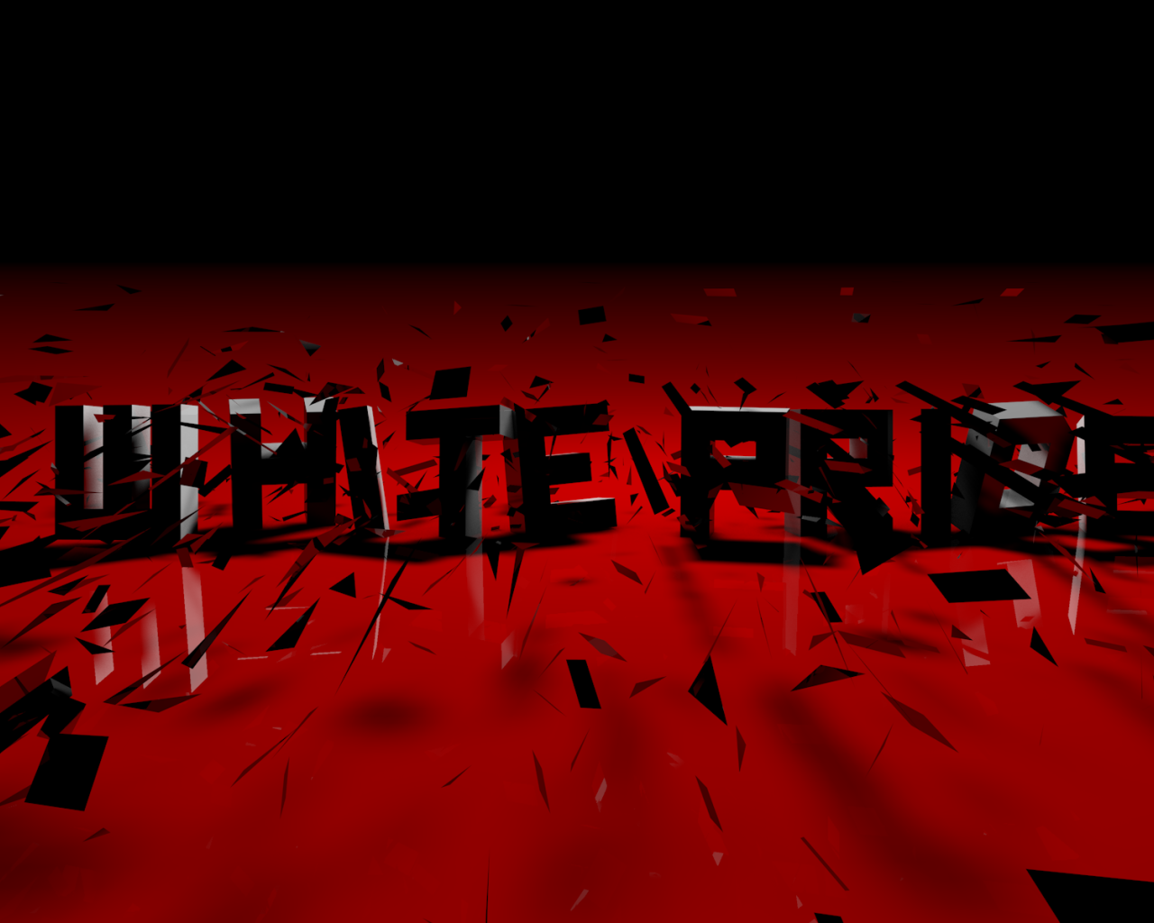 Черные буквы, 3Д модель