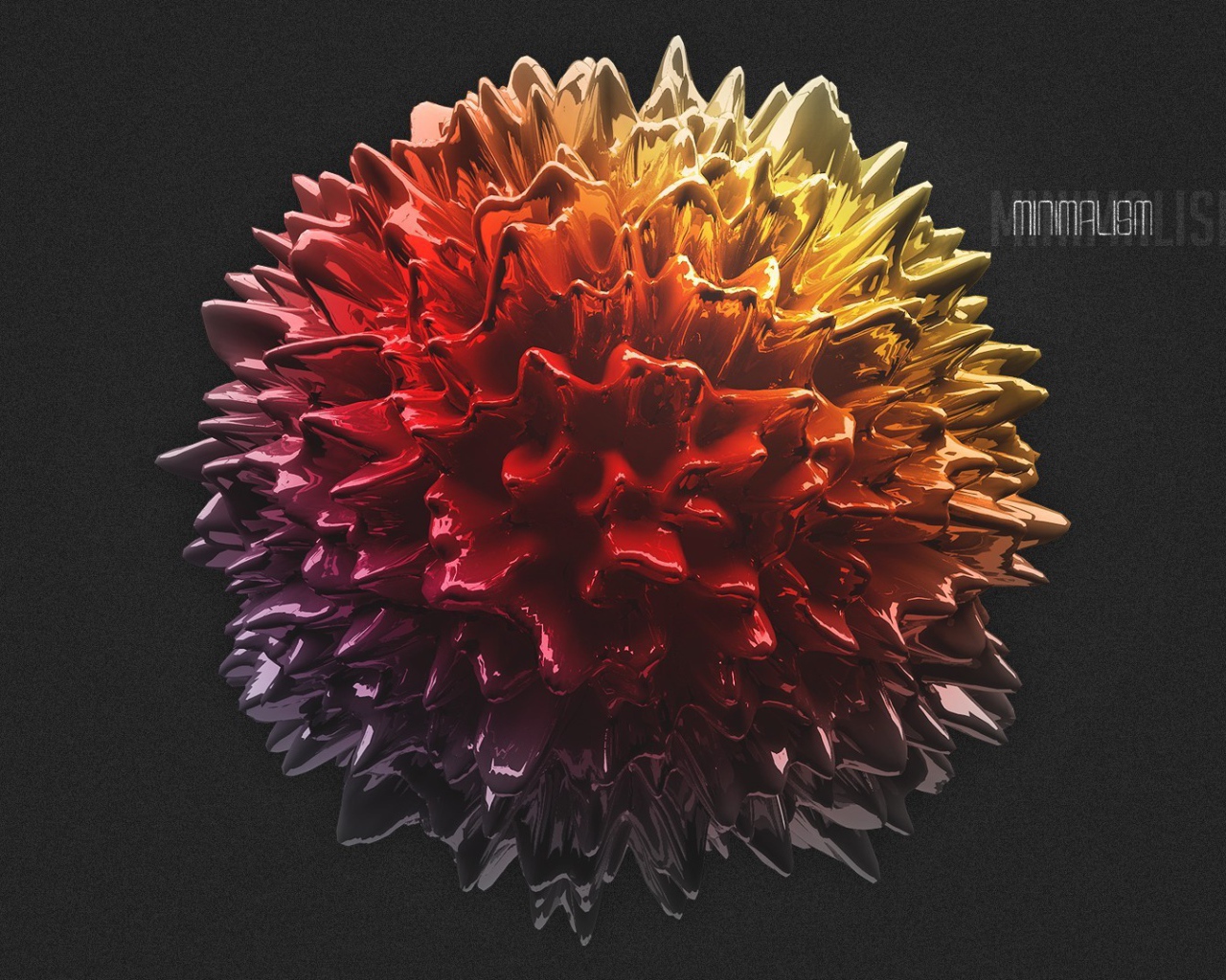 Шар из ферромагнитной жидкости