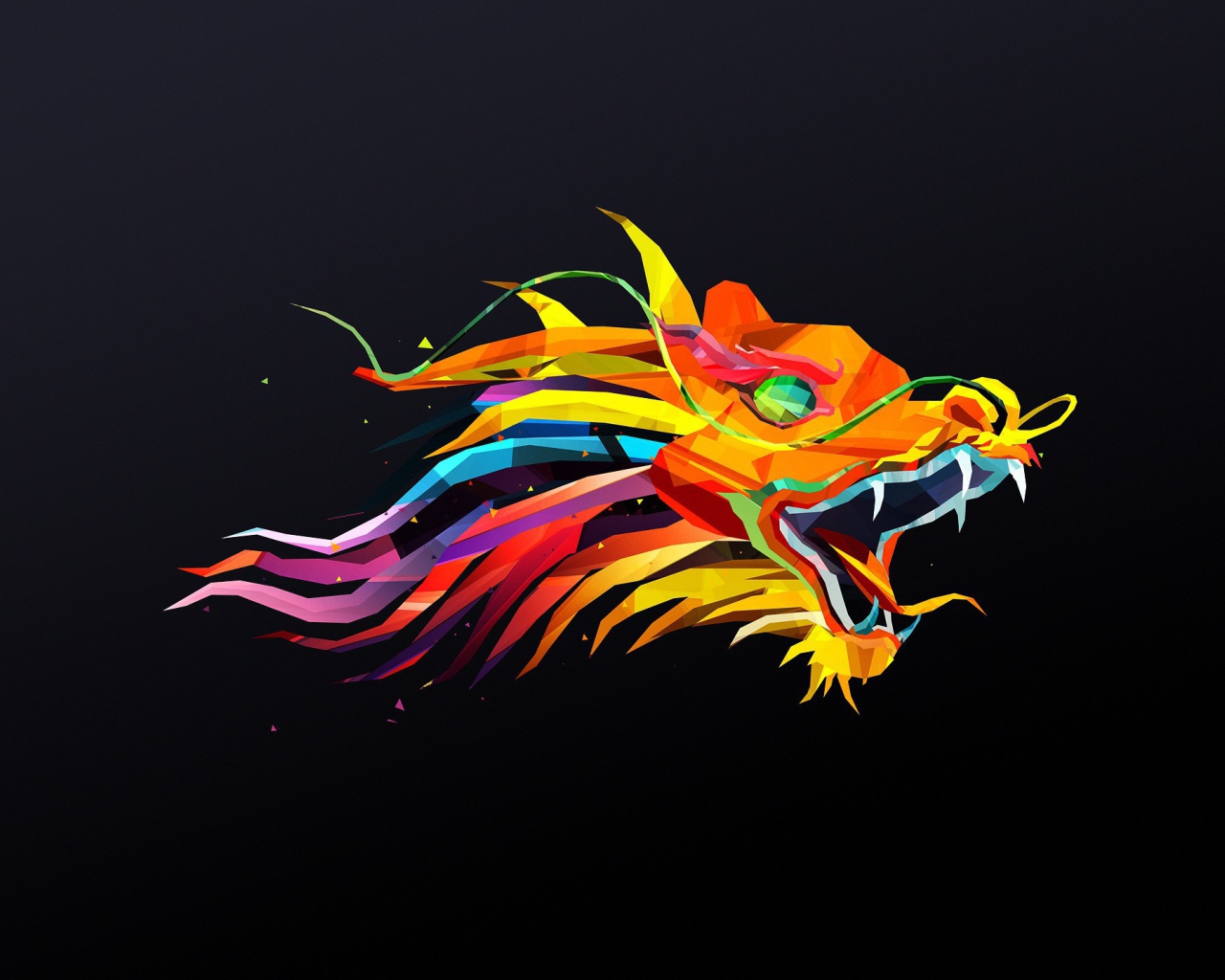 Китайский дракон, 3-Д графика