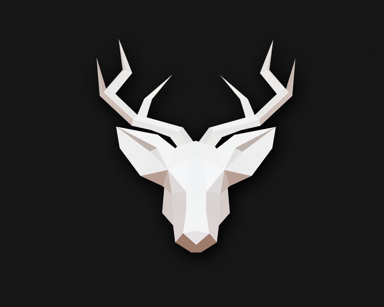 Голова оленя, 3-Д графика