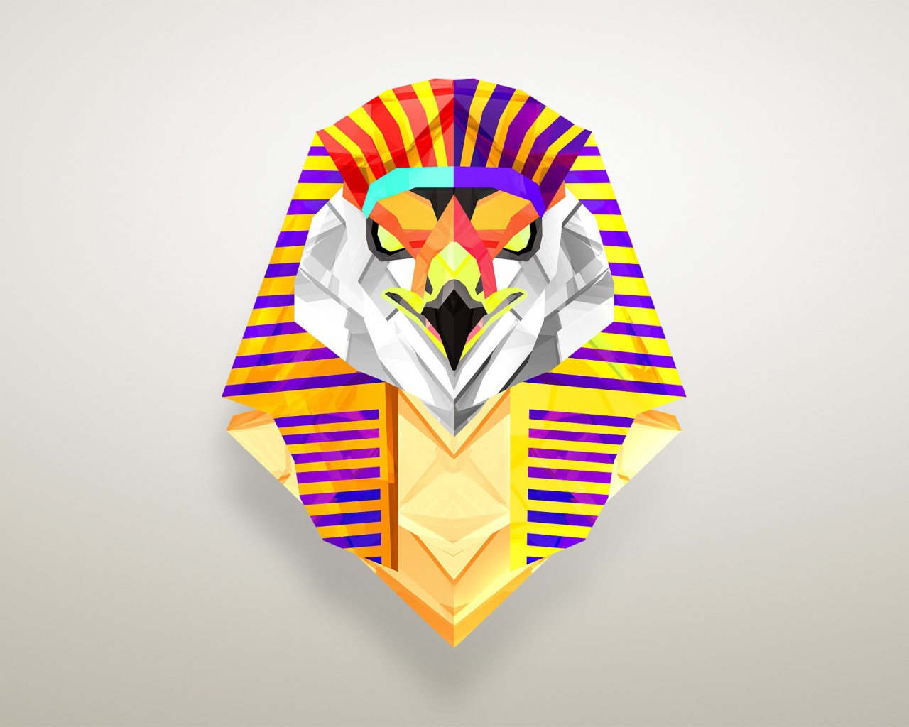 Египетский бог, 3-Д графика