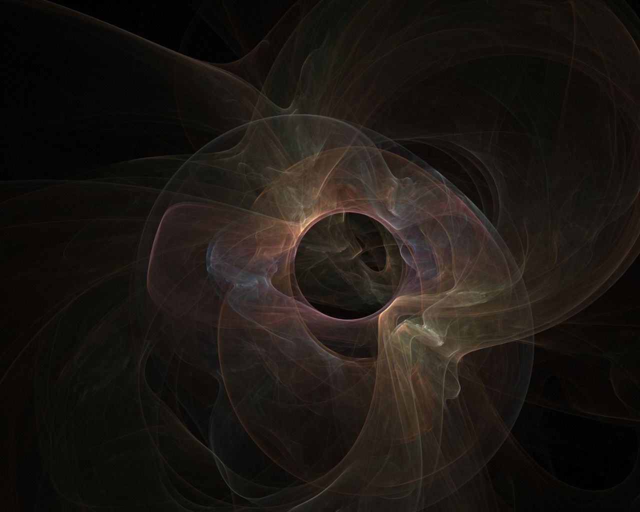 Фантастические абстрактные изгибы