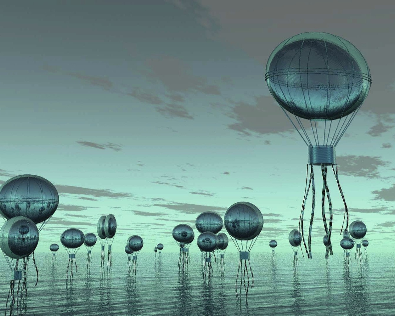 Фантастические летающие медузы