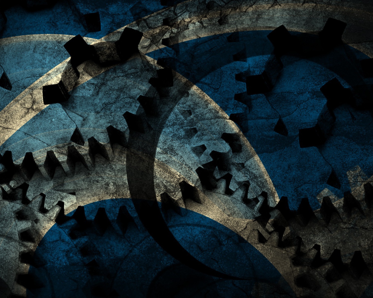 Орнамент на шестеренках