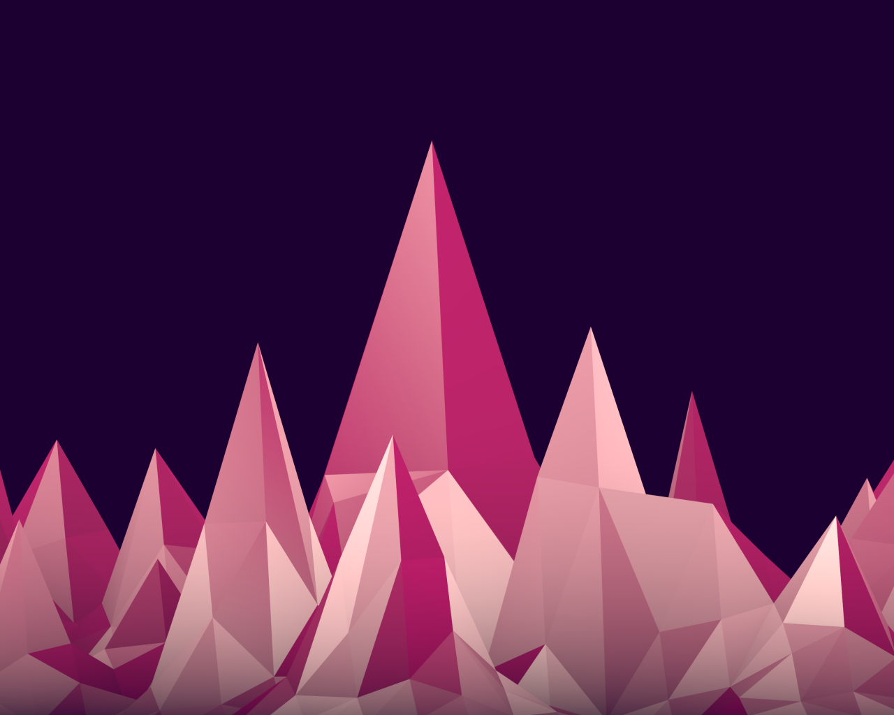 Розовые горы, 3Д графика