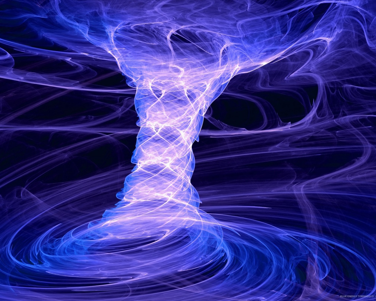 Энергетическое торнадо, 3-Д графика