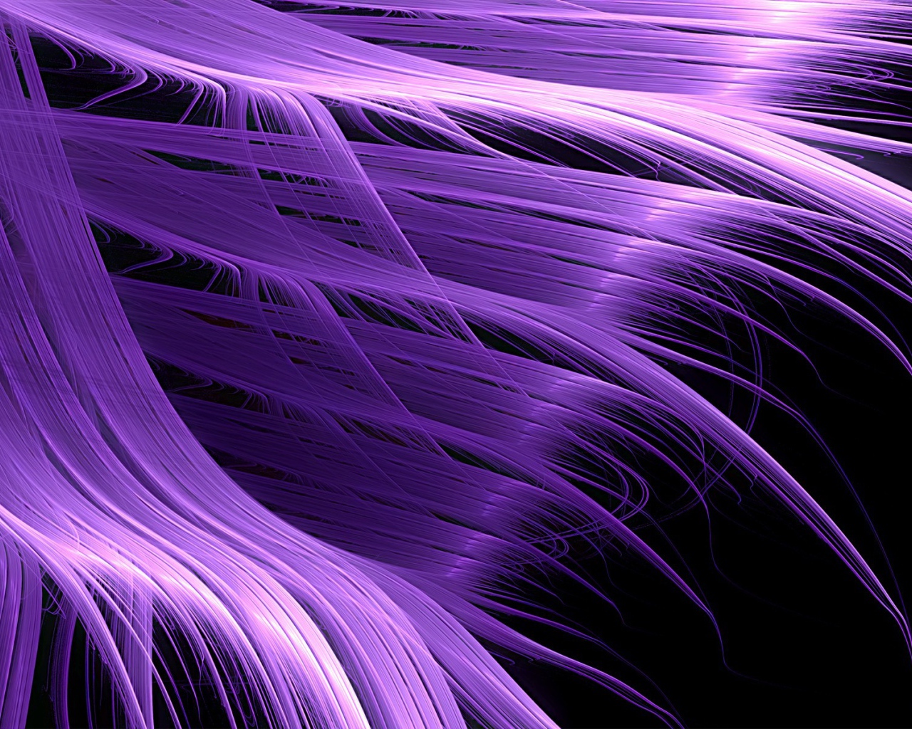 Фиолетовые абстрактные волны