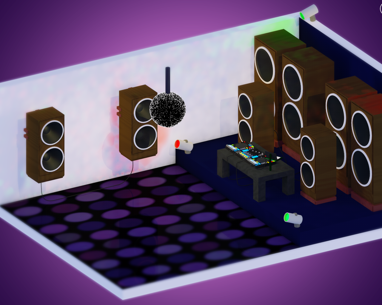 Студия звукозаписи, 3Д графика