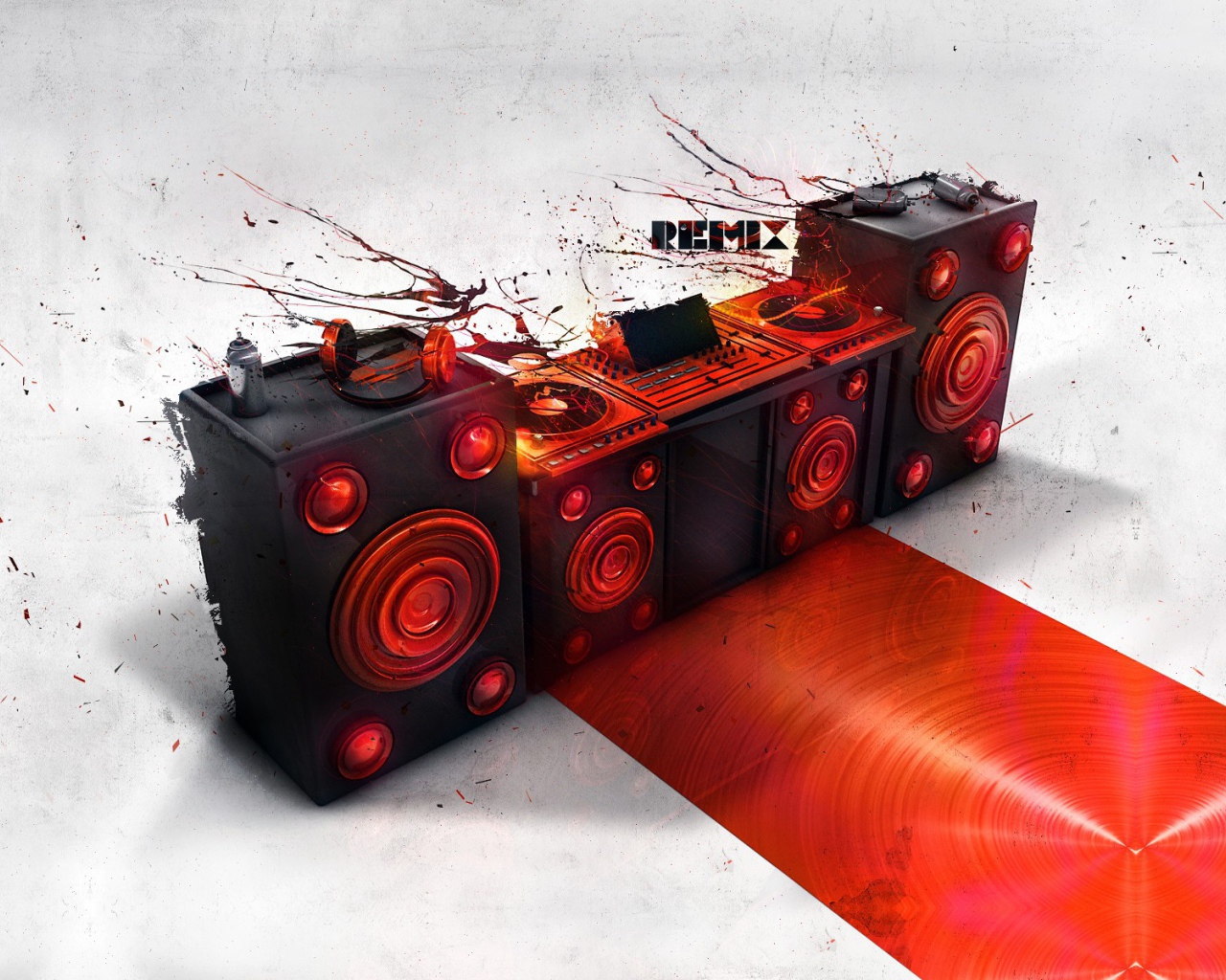 Музыкальная установка для дискотеки