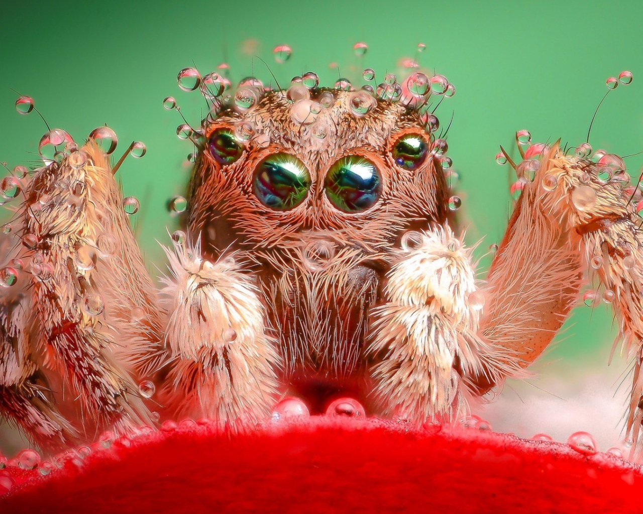 Паук в воде