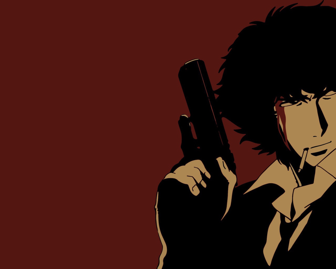 Мужчина с пистолетом, аниме Ковбой Бибоп