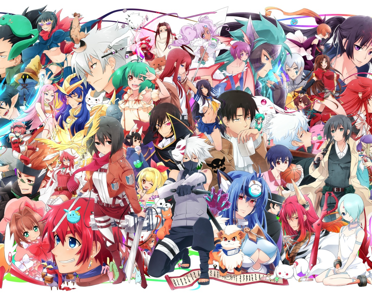 Абсолютно все герои аниме