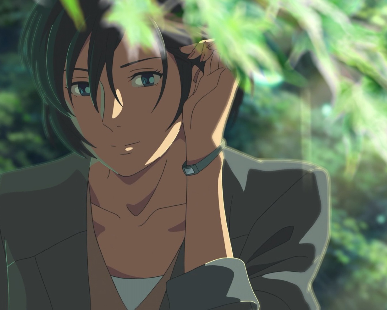 Персонаж аниме Сад изящных слов