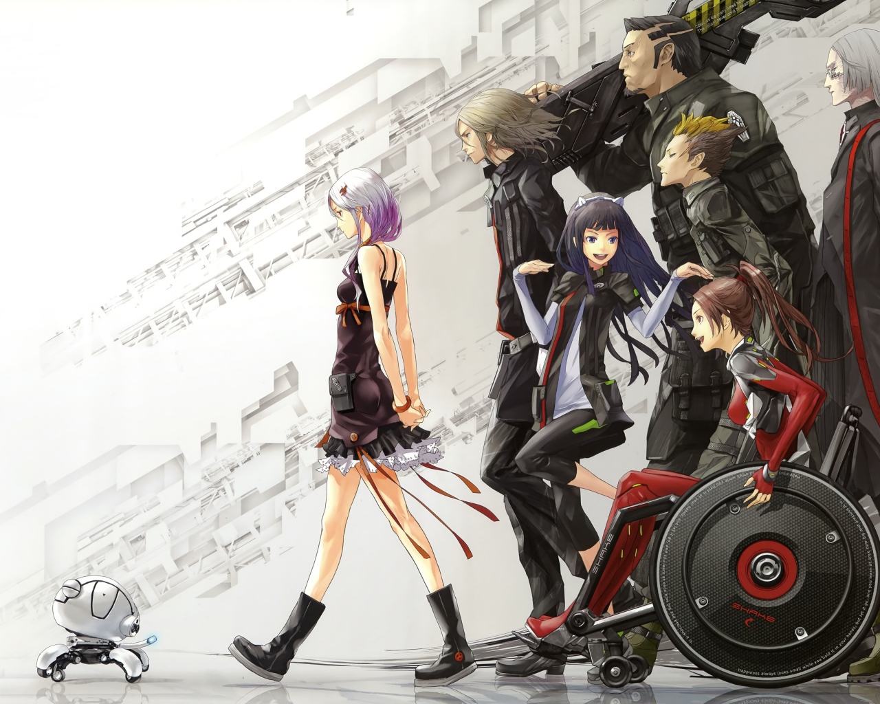 Персонажи аниме Корона грешника