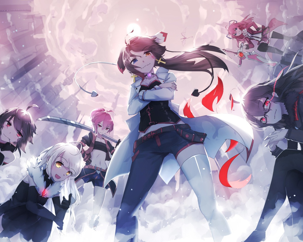 Персонажи аниме Deus ex machina