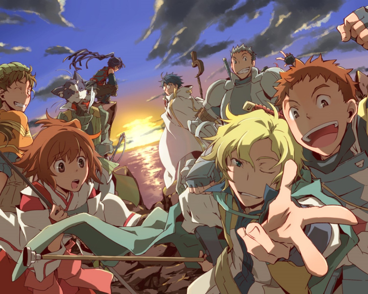 Персонажи аниме Лог Горизонт