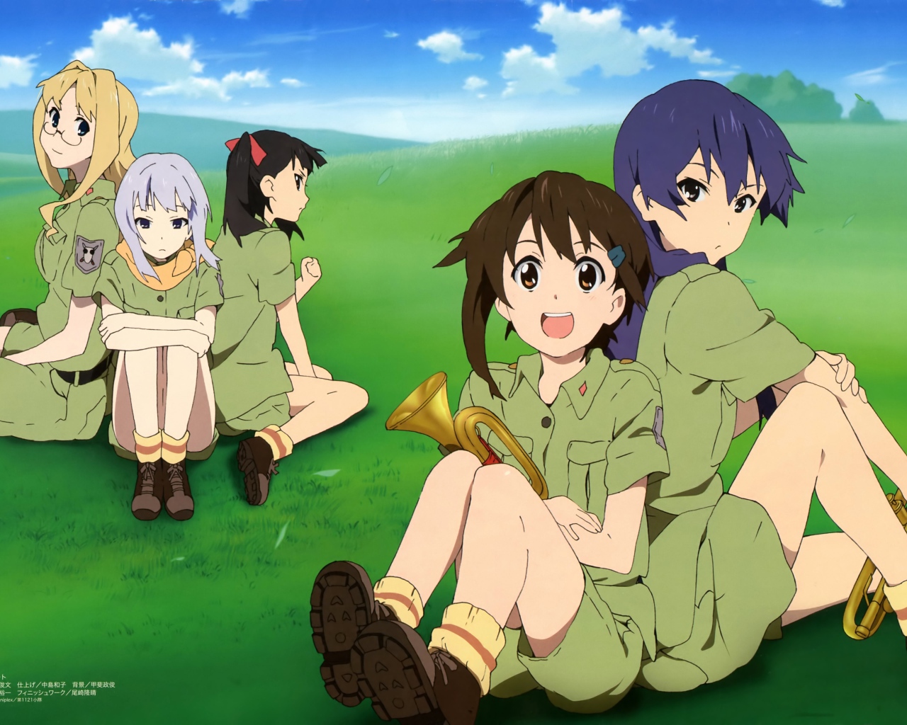 Персонажи аниме Звуки небес