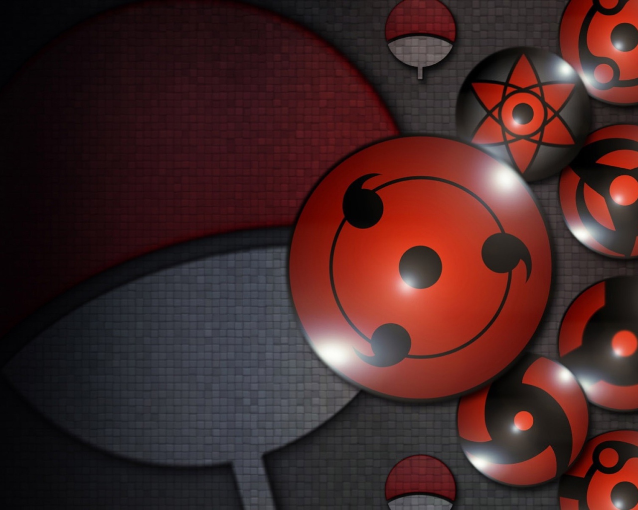 Аниме глаз Шаринган