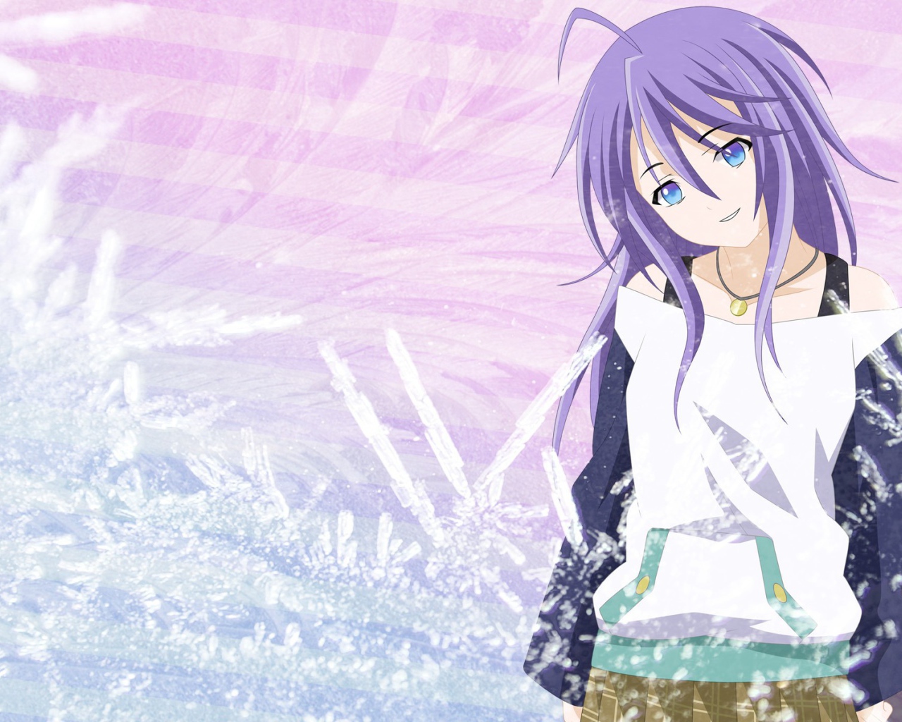 Девушка аниме Крестик + Вампир