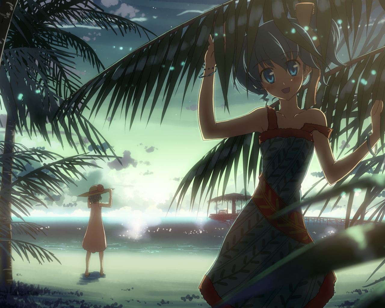 Девушка аниме DJ Max