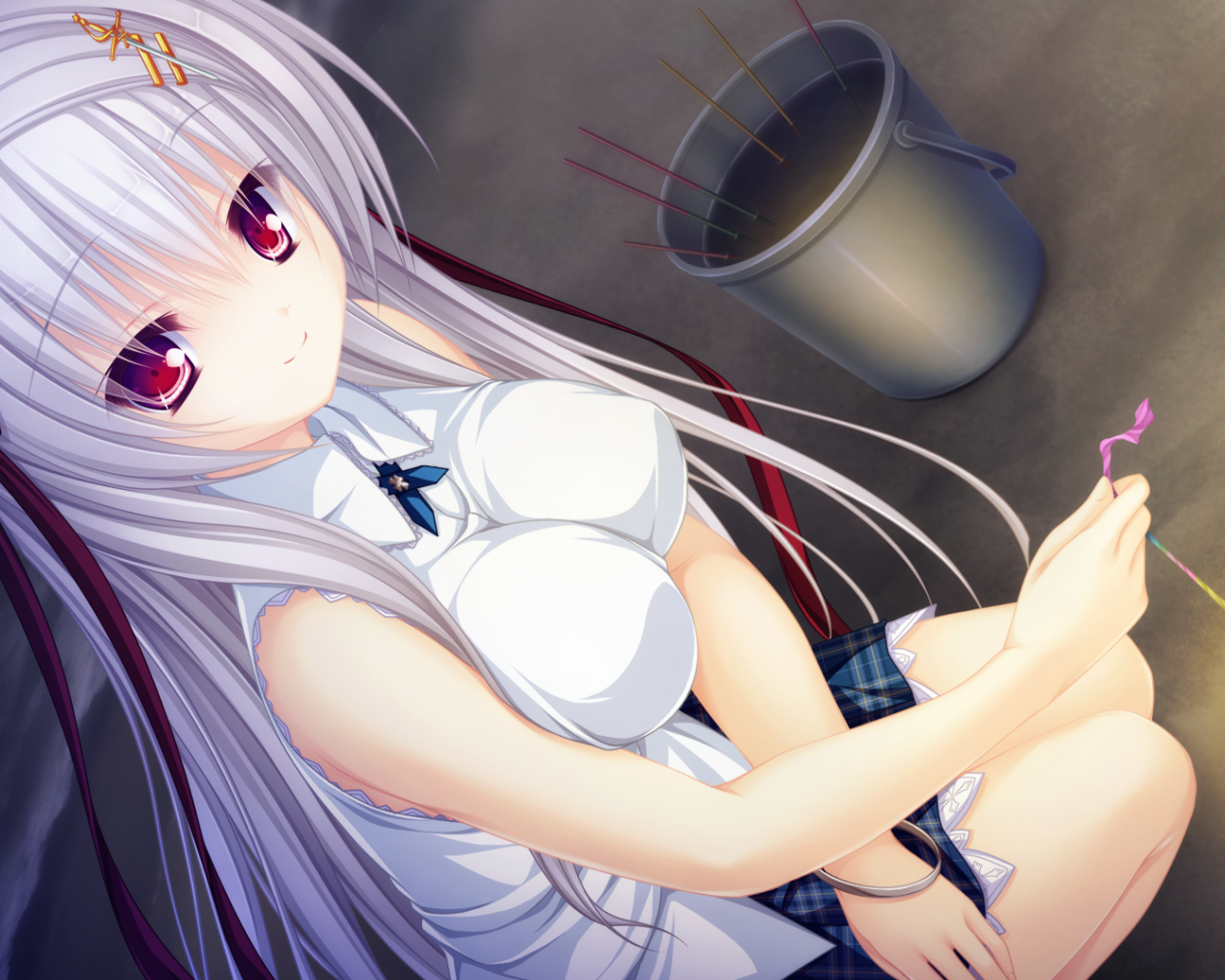 Девушка аниме Justy x Nasty