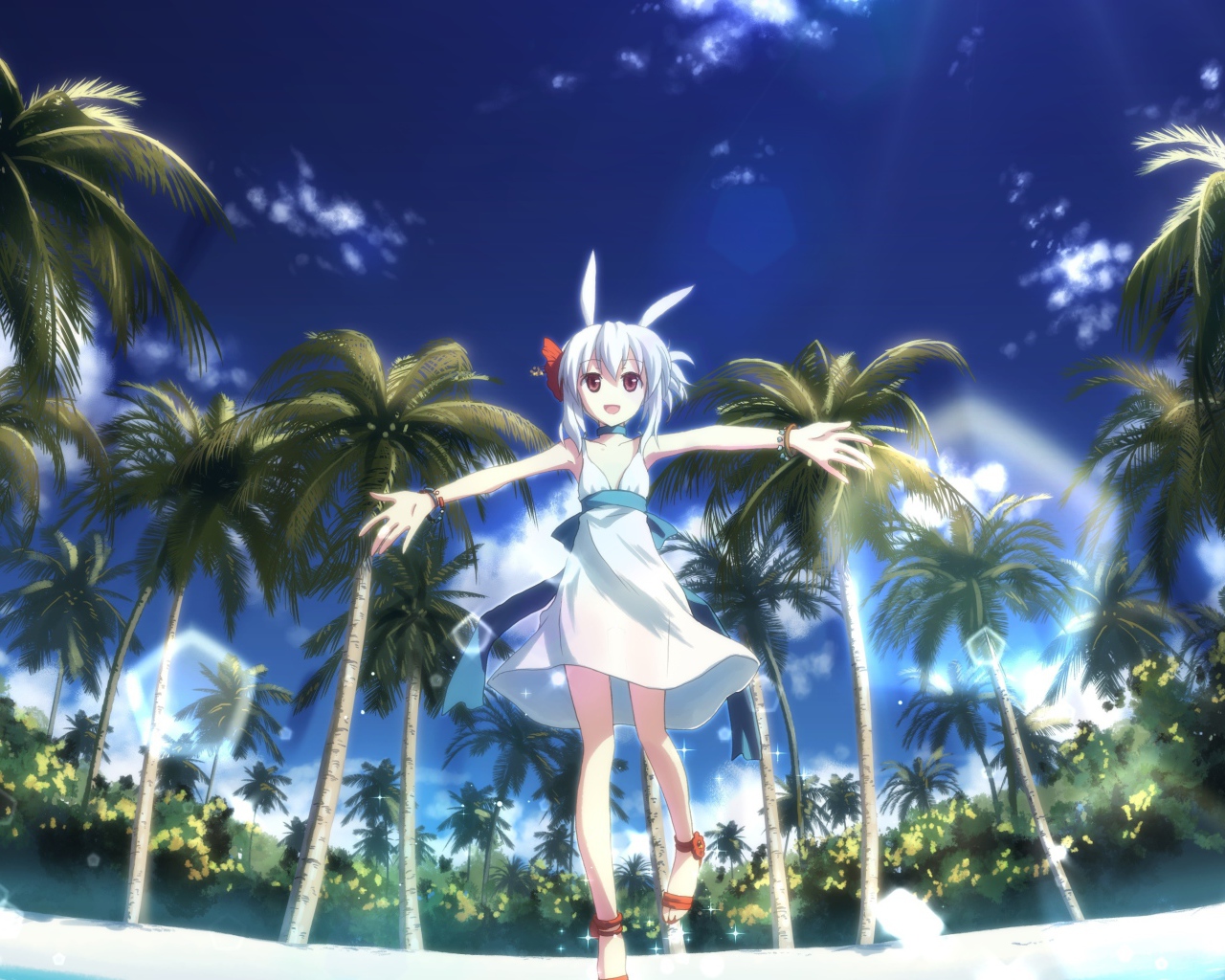 Девушка в аниме DJ Max