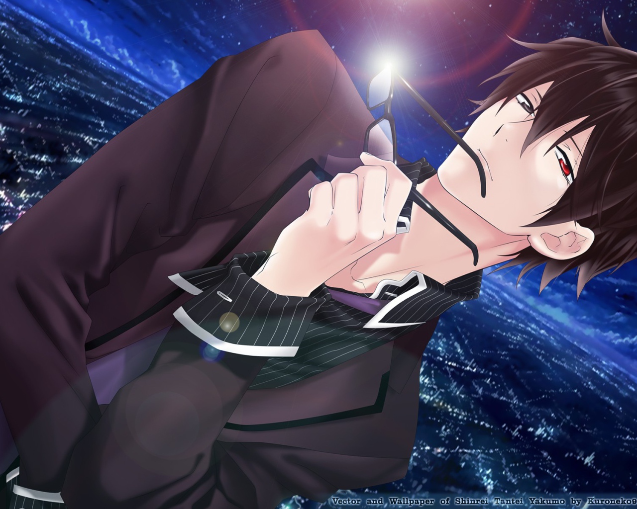 Герой аниме Shinrei Tantei Yakumo