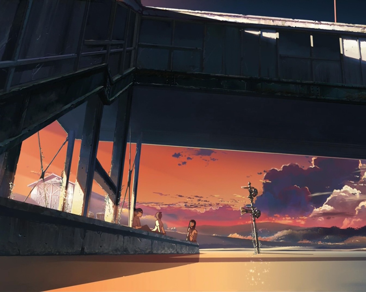 Мир аниме За облаками