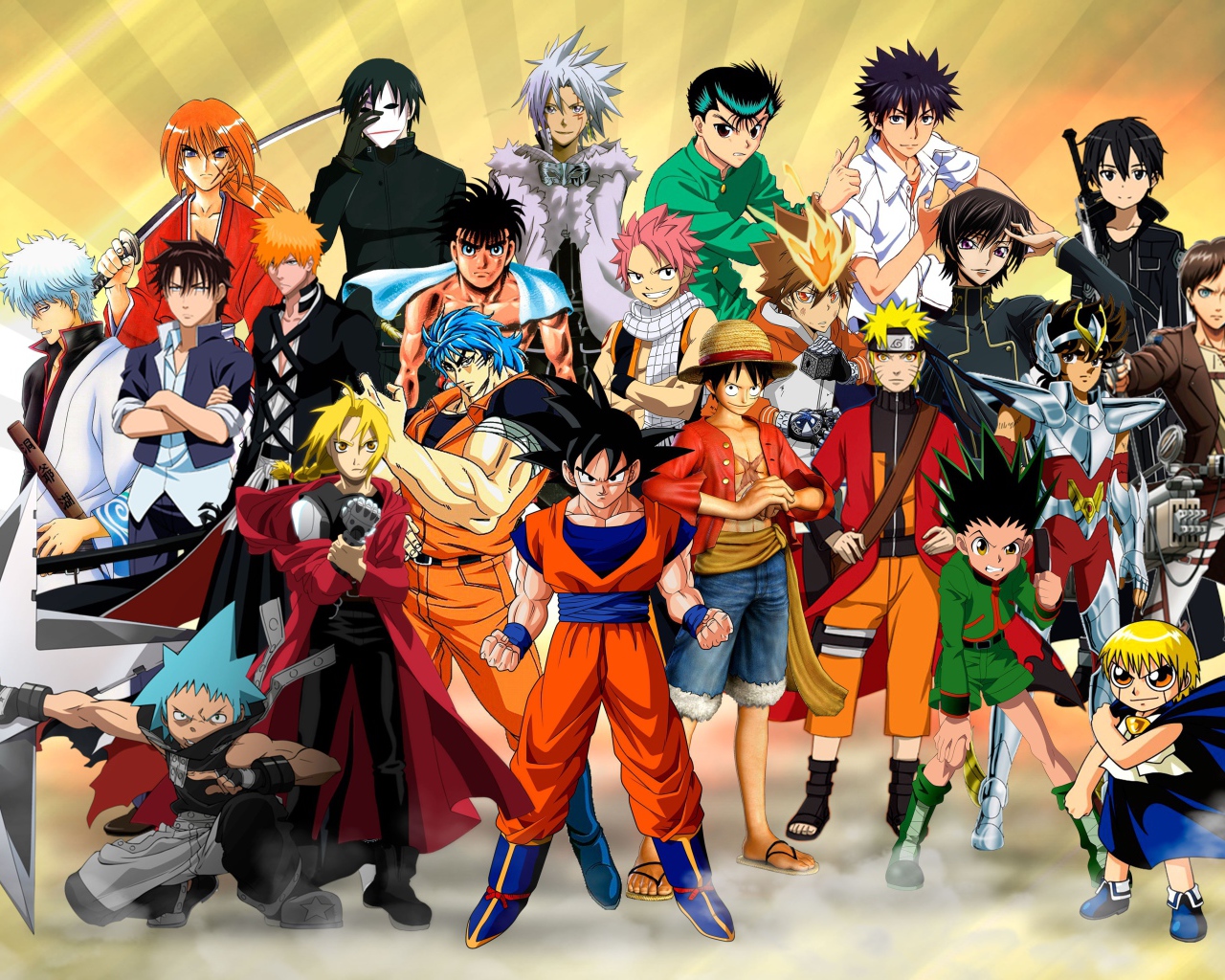 Персонажи аниме, Атака Титанов