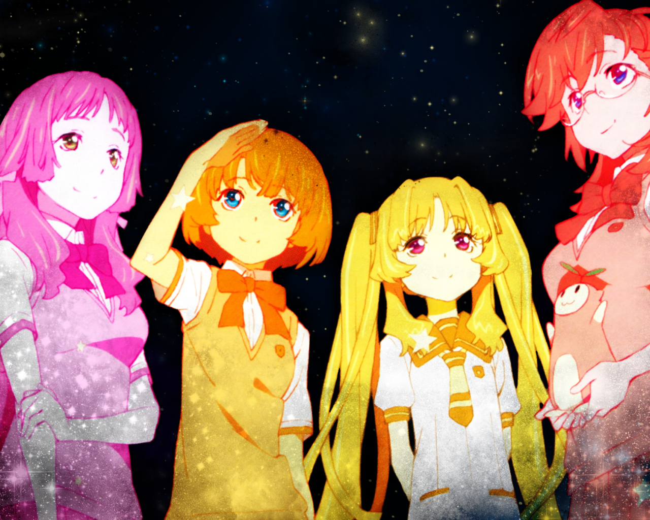 Персонажи аниме Ждём тебя летом