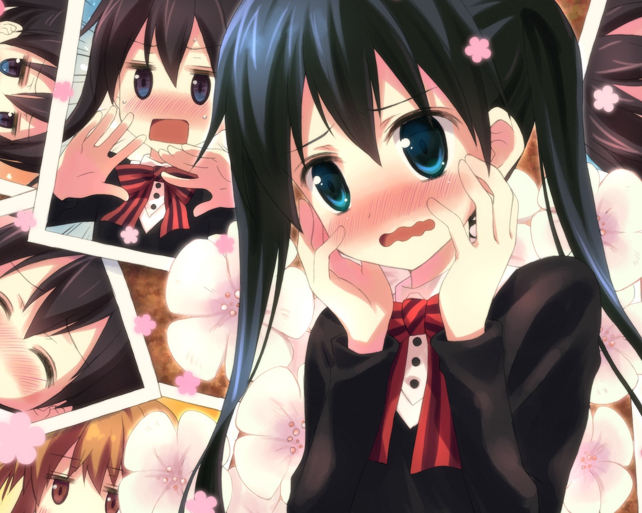 Девушка Айя из аниме Золотая мозаика