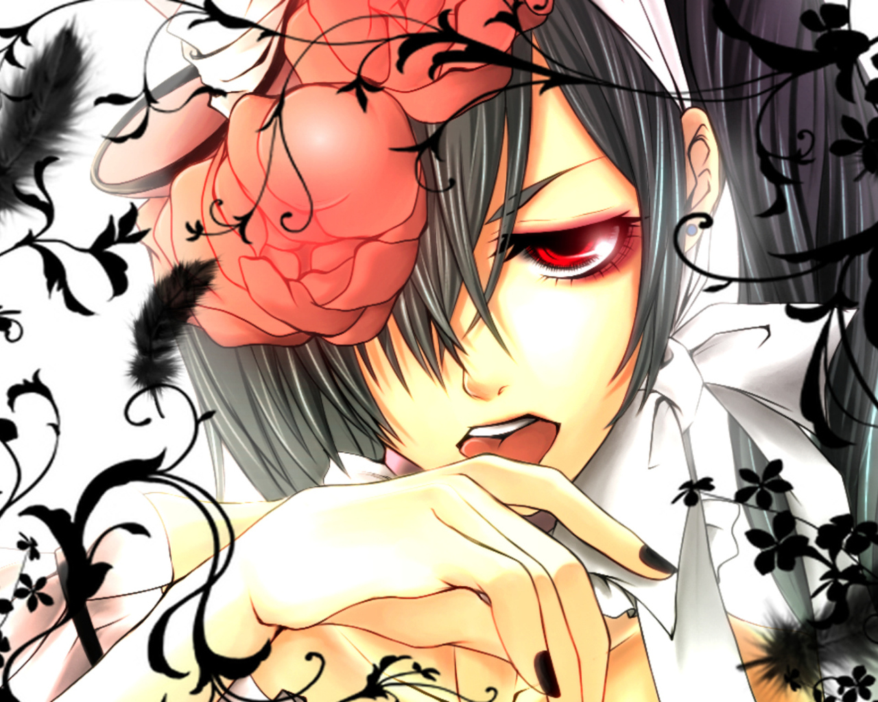 Аниме девушка Black Butler