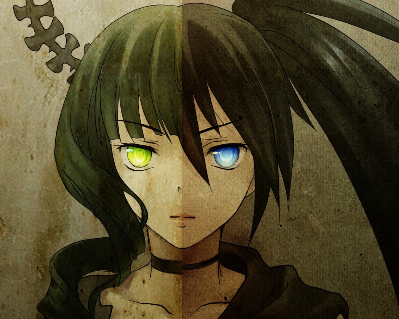 Аниме девушка Dead Master