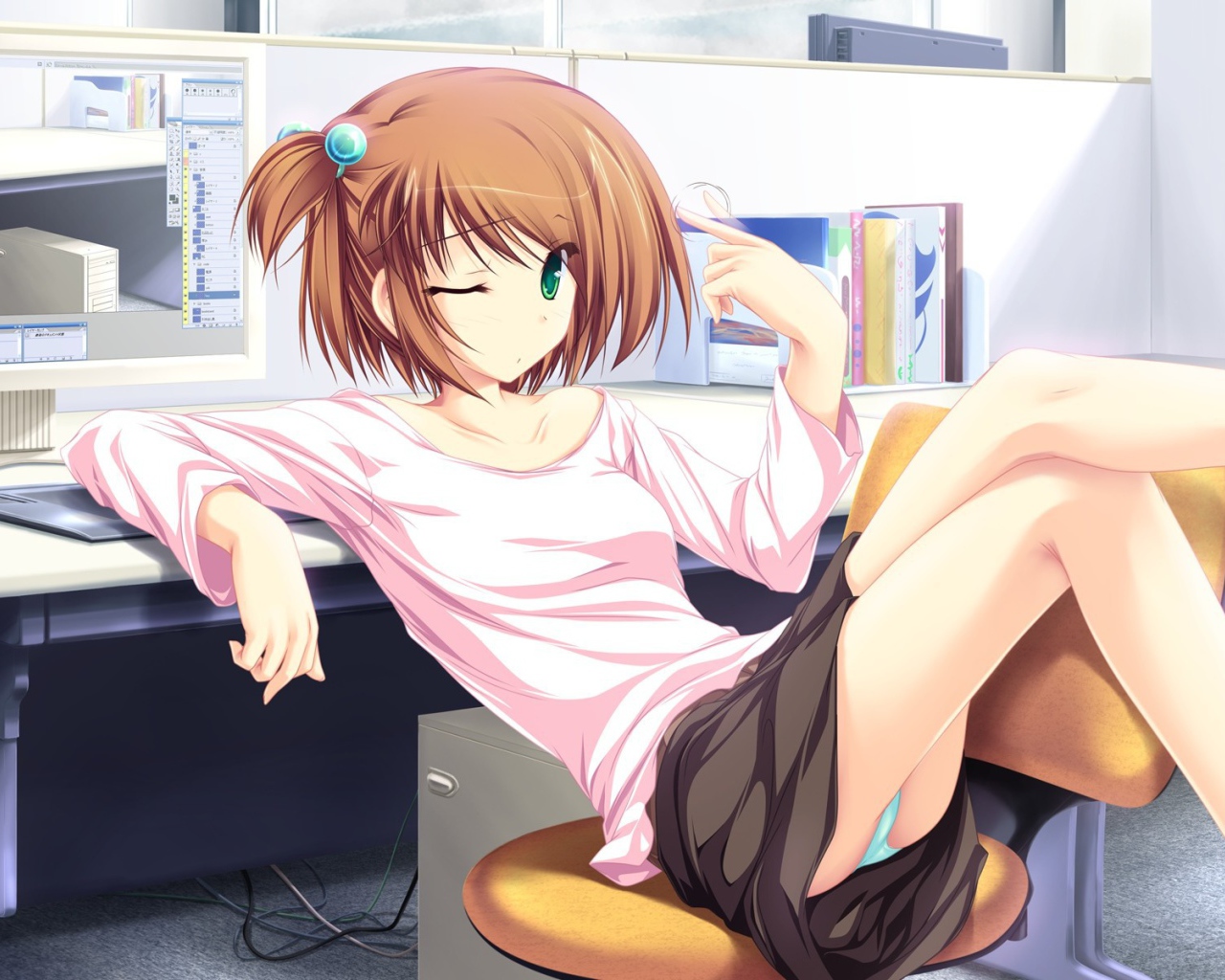 Девушка аниме Ina Koi