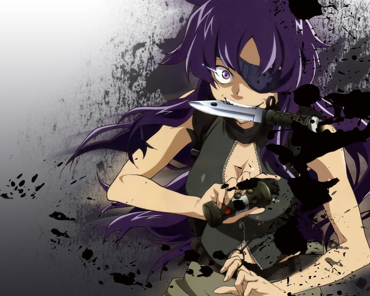 Девушка аниме мираи Никки