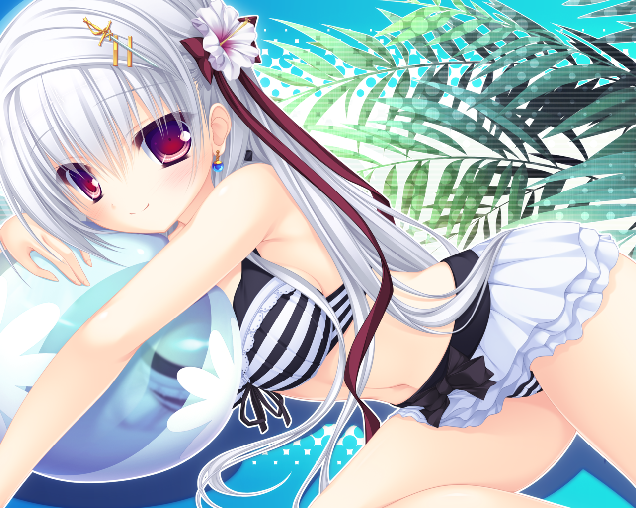 Аниме девушка в купальнике, Justy x Nasty