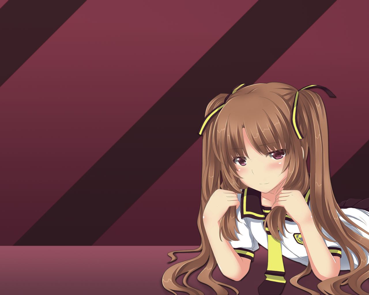 Девочка из аниме Ждём тебя летом