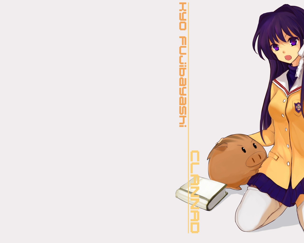 Девушка аниме с поросенком, Fujibayashi Kyou