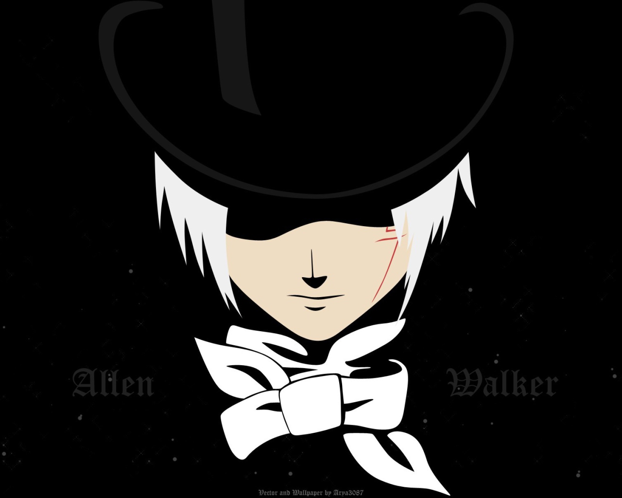 Герой аниме Allen Walker